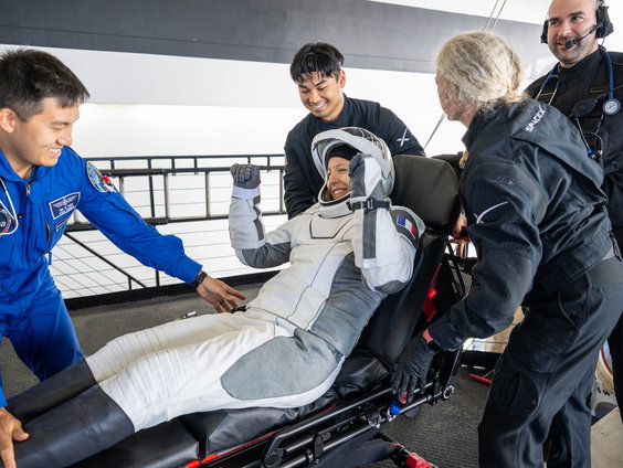 Record voor Europese, vrouwelijke astronaut na ruimtereis