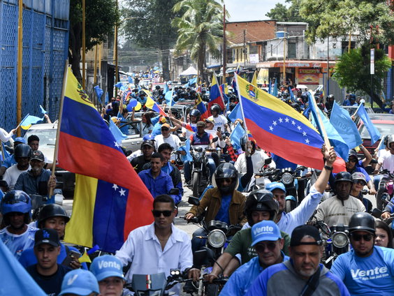 Venezolanen durven straten weer op