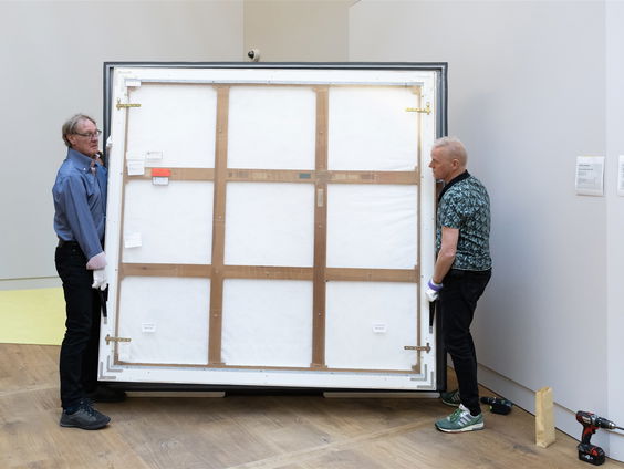 Huisvriend Cathelijne Blok over waardevolle kunstwerken