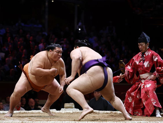 Vrouwen in de sumo-ring