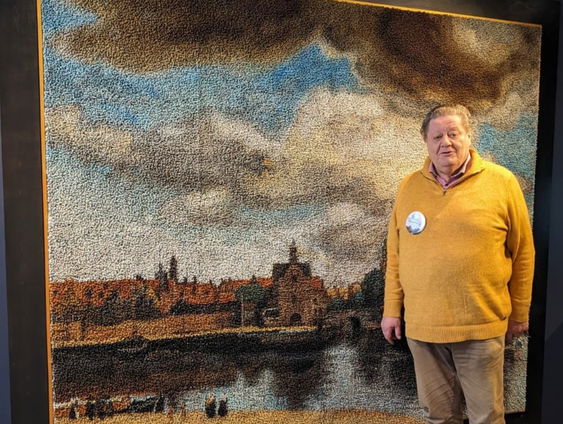 Johannes Vermeer 350 jaar na overlijden geëerd met nieuw kunstwerk