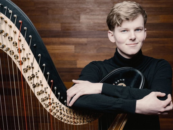 Harpist Joost Willemze brengt eerste soloalbum uit