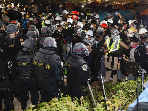 Campusprotesten VS naderen kookpunt