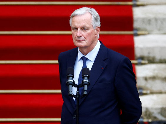 Kan de nieuwe Franse premier Barnier een regering vormen?