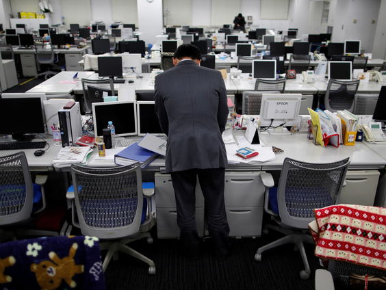Uit angst voor de baas zegt in Japan een ontslagbureau je baan op