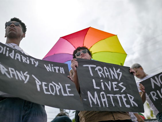 Transgenderrechten VS onder druk