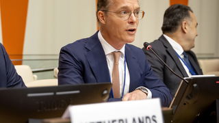 Klimaatgezant De Bourbon de Parme bij zijn laatste VN-klimaattop