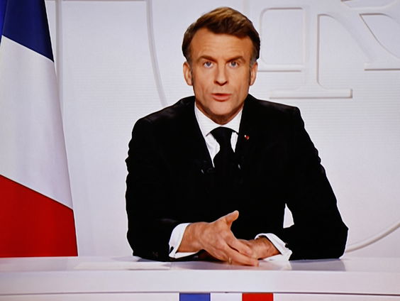 Macron in toespraak: 'Russische agressie kent geen grenzen'