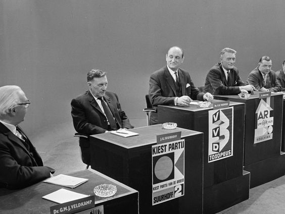 De verkiezingscampagne op TV