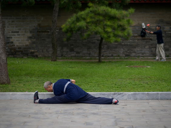 Wintervitaminen: Sportende ouderen tekenen het nieuwe China
