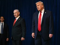 Netanyahu bezoekt Trump in het Witte Huis