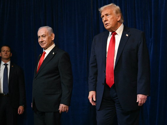 Netanyahu bezoekt Trump in het Witte Huis