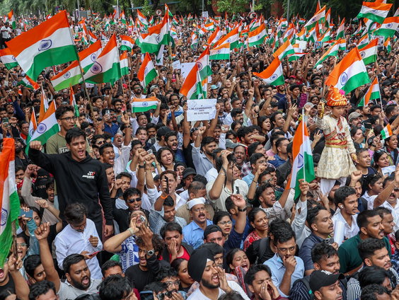 Indiase ‘kakkerlakken’ waken over democratie