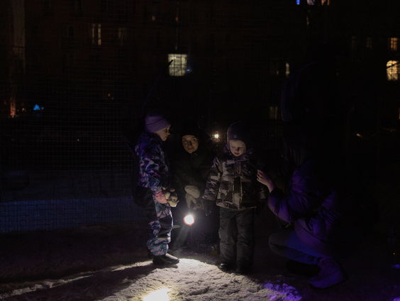 Aanval op het energienetwerk in Oekraïne