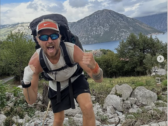 Jeroen rende in 99 dagen van Amsterdam naar het Griekse Sparta