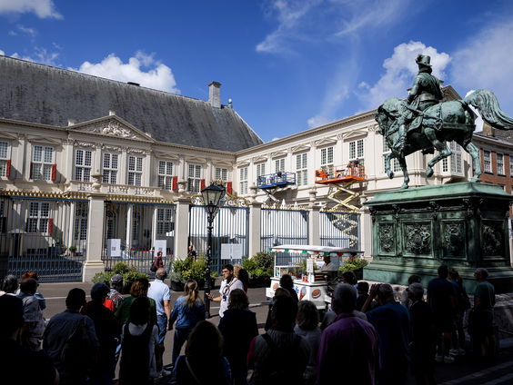 Paleis Noordeinde open voor publiek