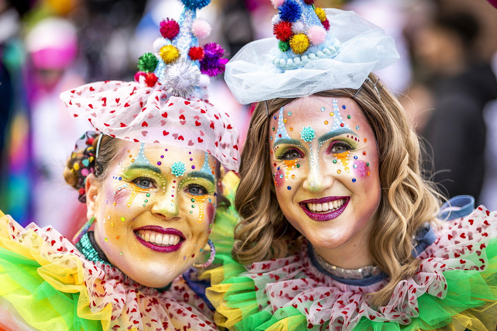 Boven de rivieren in het Overijsselse Boskamp wordt carnaval ook volop gevierd