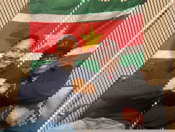 Edgar 'Bugru' Burgos (Trafassi): ''Surinamers hebben Nederland kleur gegeven''