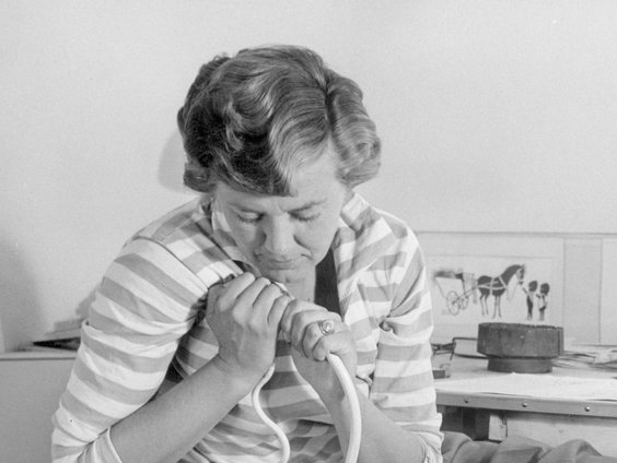 Fiep Westendorp leek nog het meest op... Floddertje