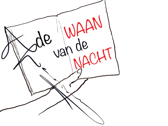 'De waan van de nacht' als een acteur een boek schrijft