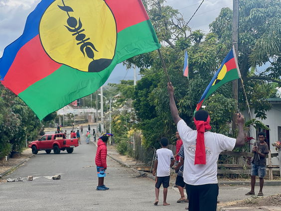 Nieuw-Caledoniƫ verzet zich tegen de Franse invloed