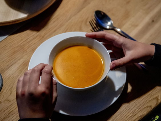 Een kop soep is als een warme deken