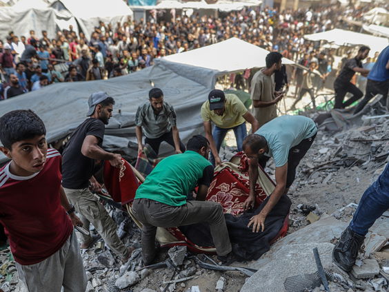 27 Palestijnen doodgeschoten bij noodhulppunt in Gaza