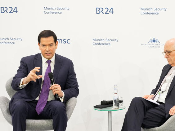 De speech van Marco Rubio in München