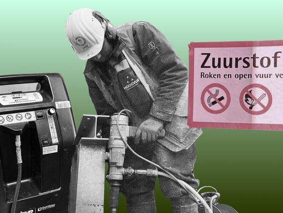 Het gevaar van een keukenblad