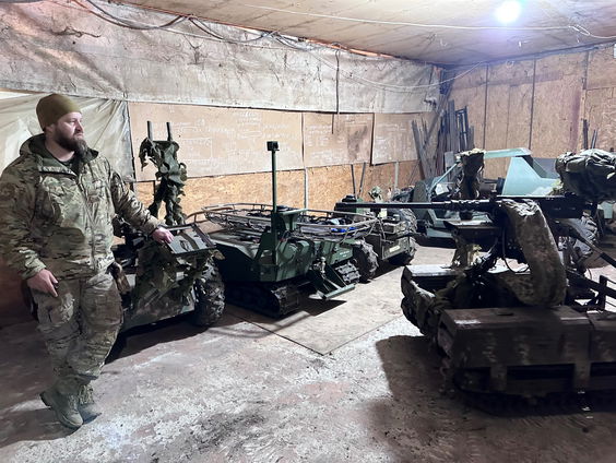 Innovatieve wapens in Oekraïne: de gronddrone