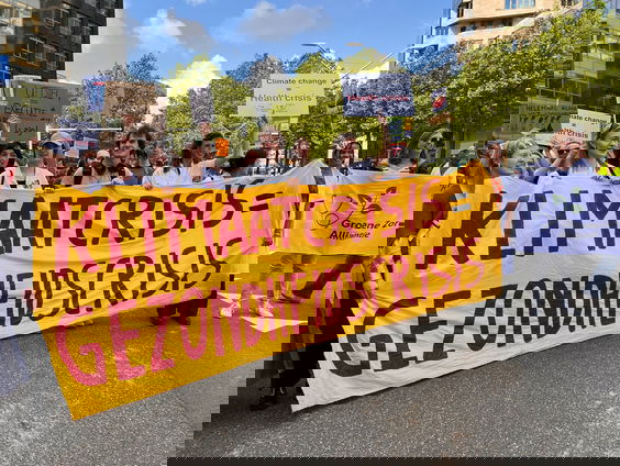 Zuidas voort het eerst de plek om actie te voeren voor het klimaat