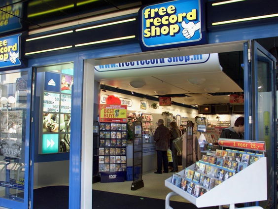 Terug naar Toen: Opening van de eerste Free Record Shop