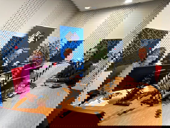 Gesprek met Minister van Financiën Heinen na Prinsjesdag