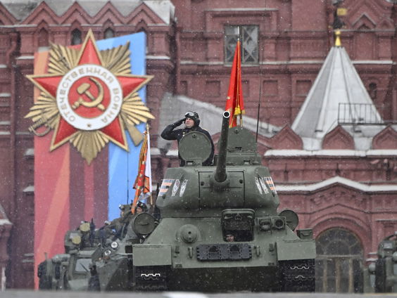 Rusland in ‘winning mood’ op Dag van de Overwinning