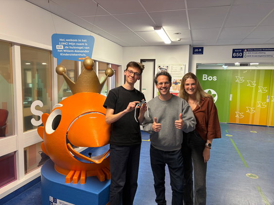 Magie in het kinderziekenhuis: Victor Mids en Anne Versluis