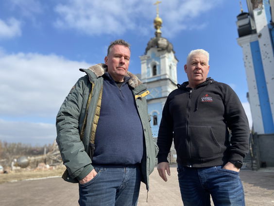 De vluchtelingenopvang van Frietbakkers Franky en Coen