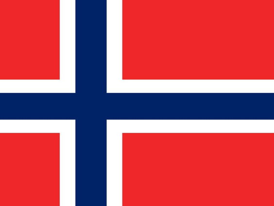 De voetbalplaatjes van Noorwegen