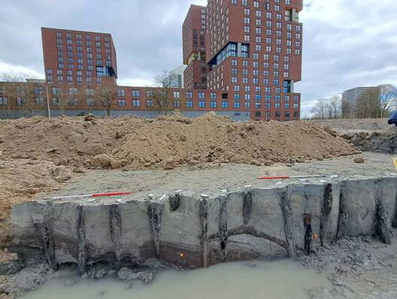 Zo lag 'ie er en zo was 'ie weg: Romeinse moerasbrug in Utrecht