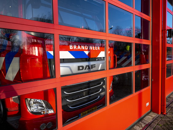 Golf van overvallen op spullen van de brandweer