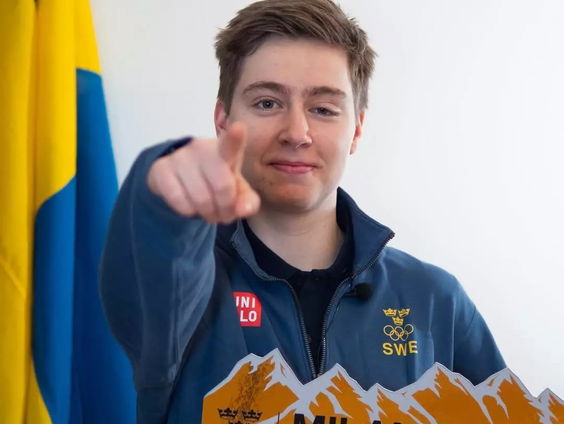 Skiër Elis Lundholm is eerste transpersoon die meedoet aan Olympische Winterspelen