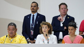 Fossiele conferentie in Santa Marta, klimaatconferentie die mede door Neder ...