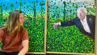 In een busje in Londen op zoek naar David Attenborough