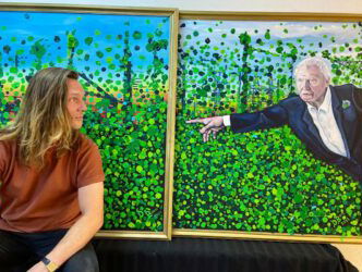 In een busje in Londen op zoek naar David Attenborough