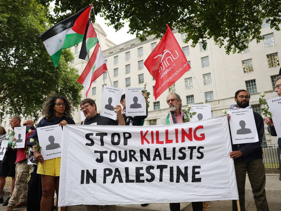 Media vragen wereldwijd aandacht voor journalisten in Gaza: dit is waarom