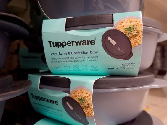 Tupperware-tijdperk komt ten einde