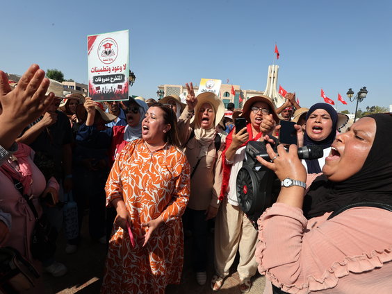 Stroomuitval, watertekorten en protest in Tunesië