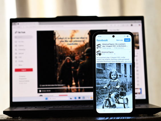 BBC ontdekt nepfoto's van Holocaustslachtoffers op Facebook