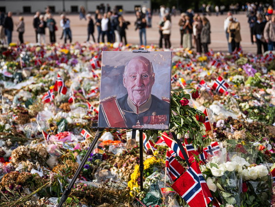 Hoe zal de uitvaart van koning Harald eruit zien?