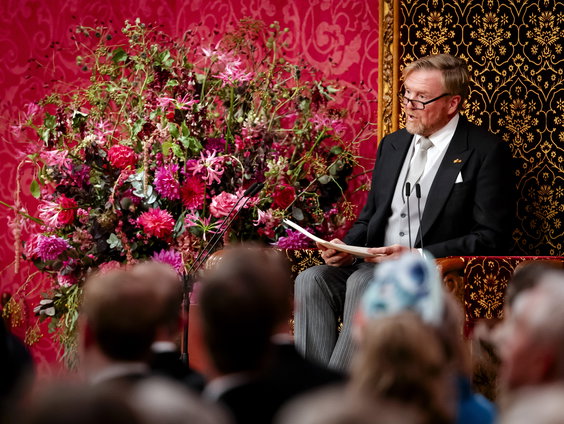 De eerste Troonrede geschreven door premier Jetten