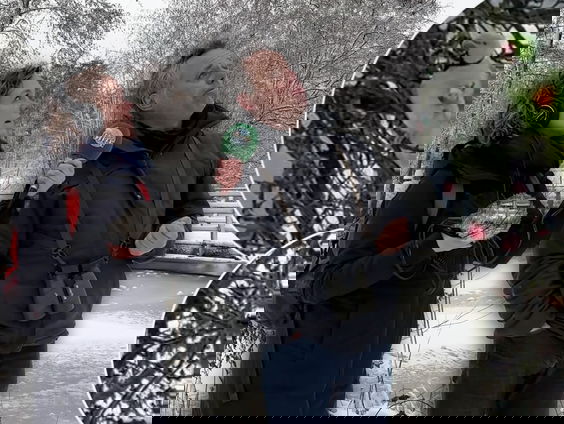 Welke soorten zie je tijdens een sneeuwwandeling